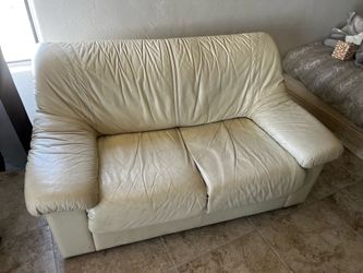 Leather Couch Loveseat