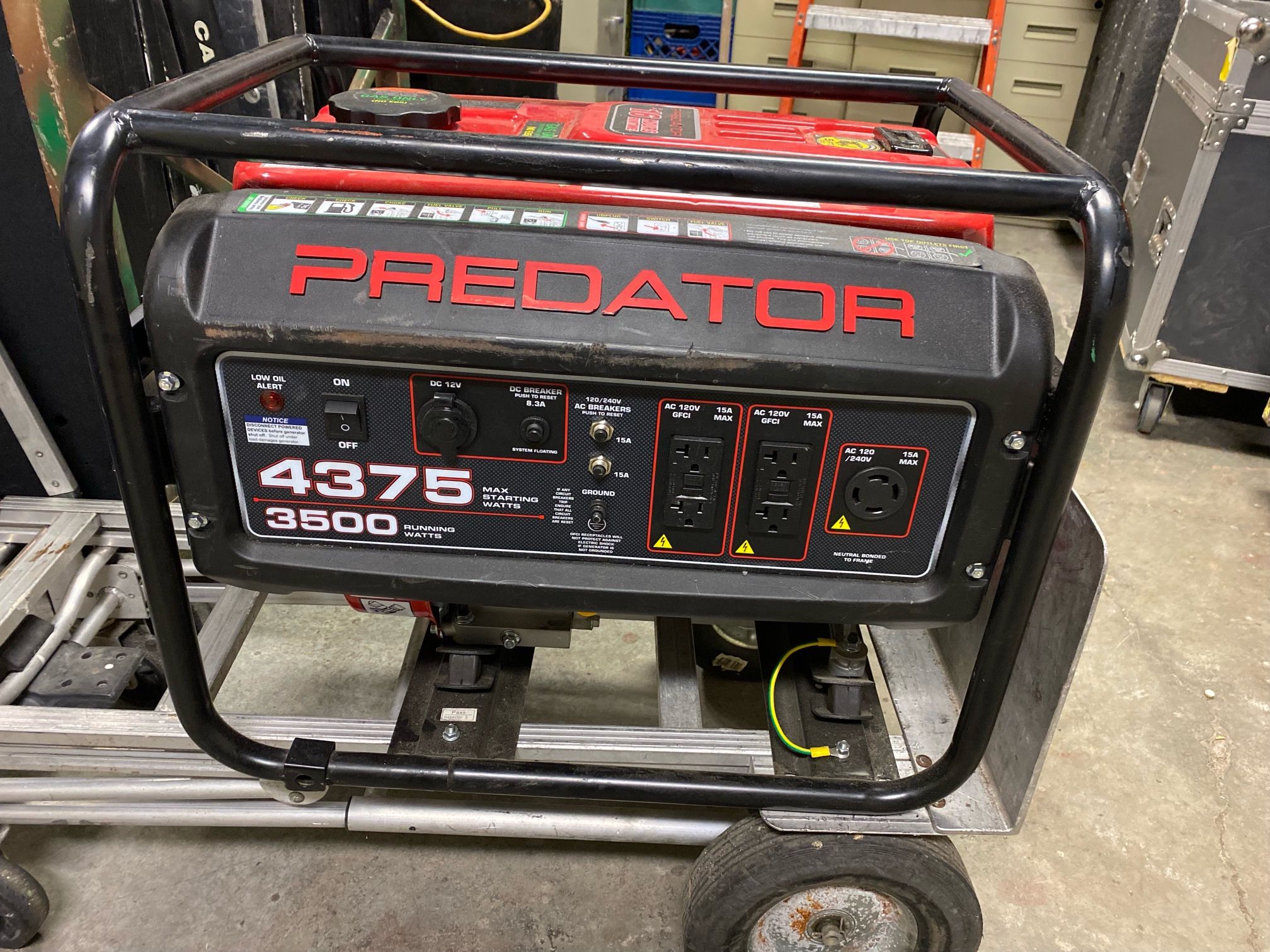Generator-Predator 4375 Watt-Gas powered