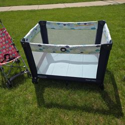 Portable Baby Crib 