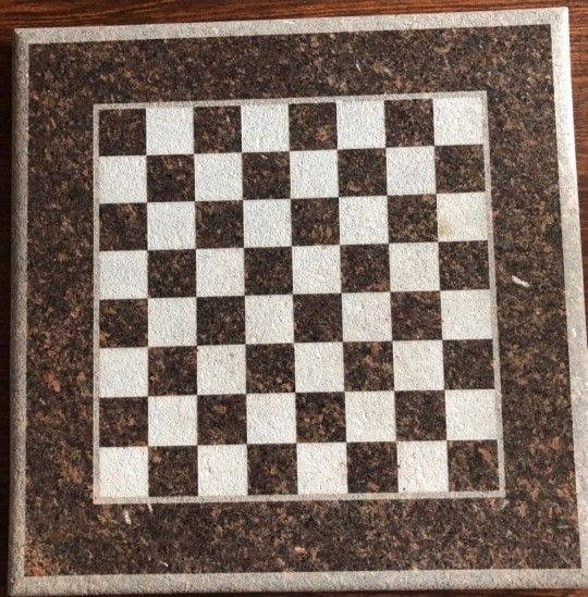 Professional Granite Chess Table.
