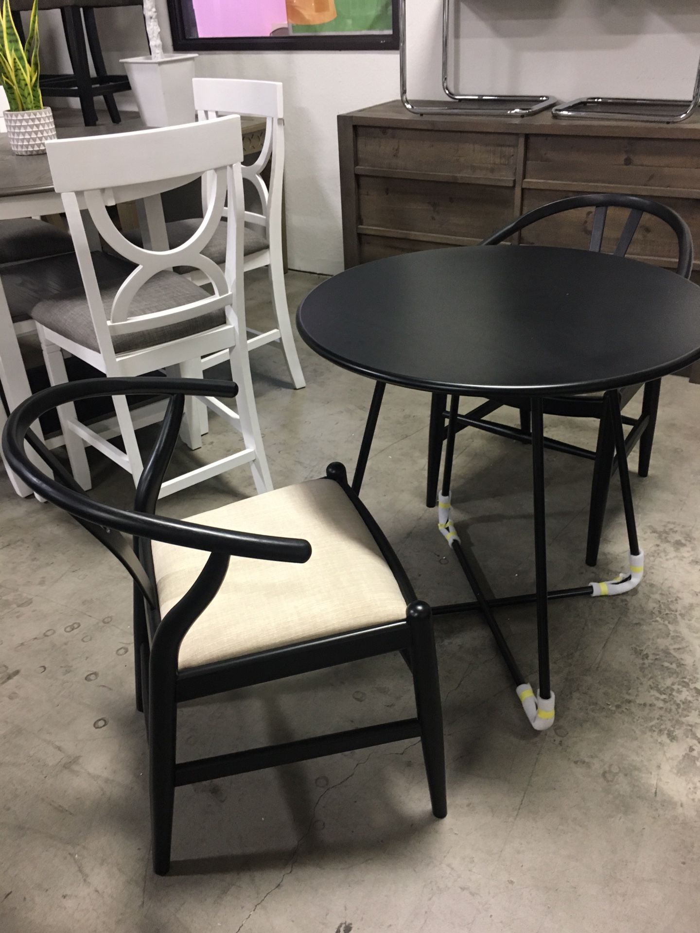 3 Piece Dining Table Set