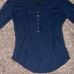 Navy Blue Long Sleeve 