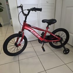 16" Kids Bike with Training Wheels