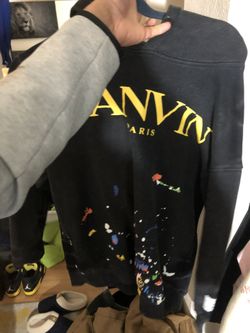 Lanvin Splatter Hoodie