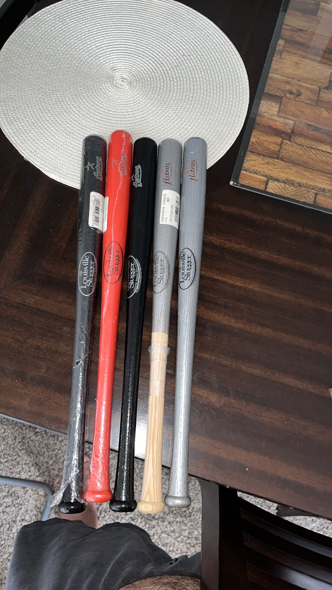 Antique Baseball Bats Mini ASTROS !!!