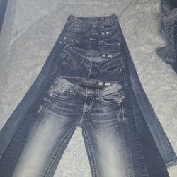 Miss Me Jean's Size 27 And One 26