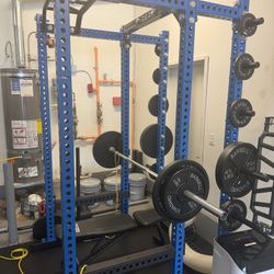 Like New Rep Fitness Omni Squat Rack