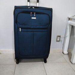 TRAVEL SUITCASE BLUE