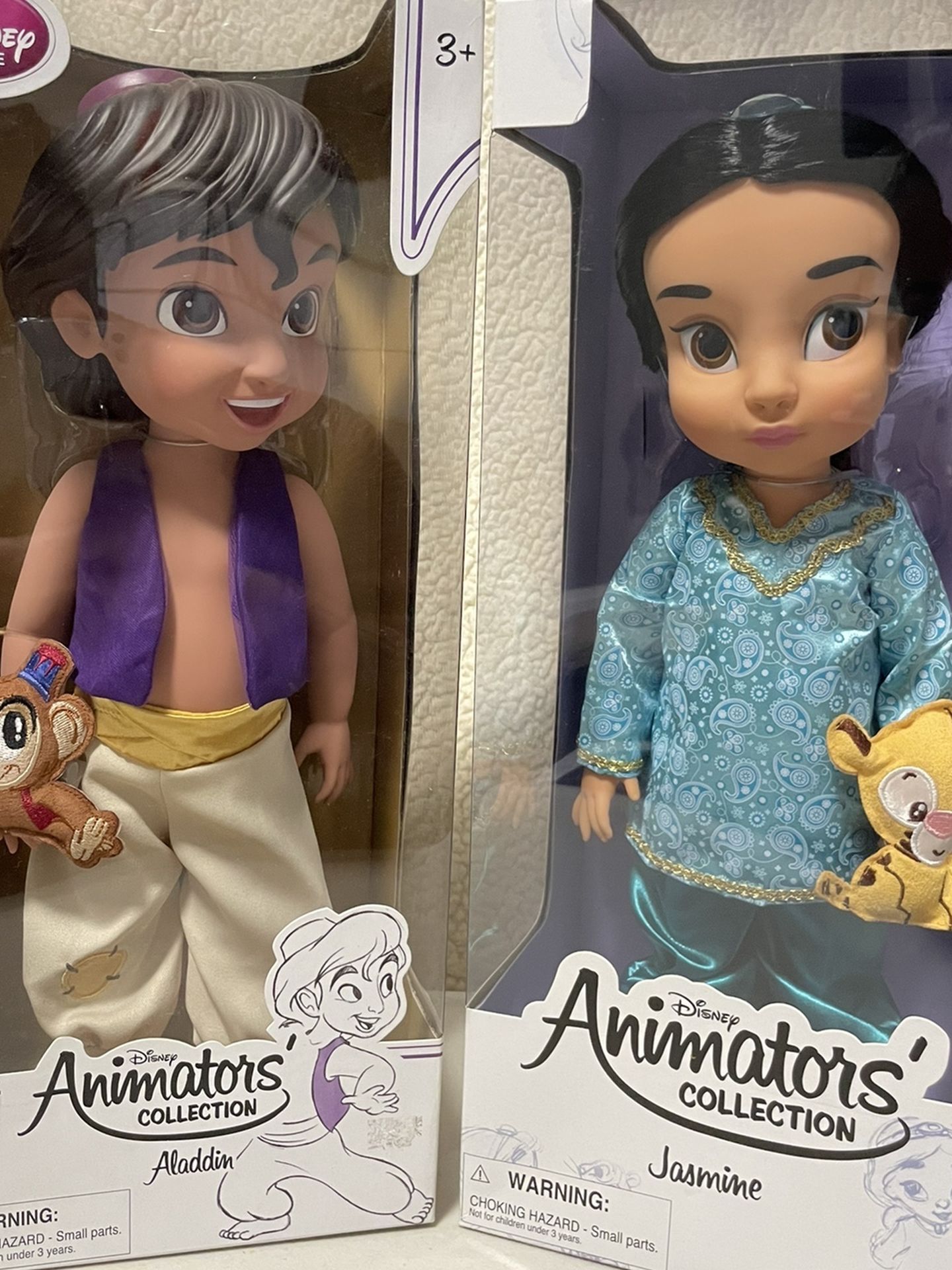Disney Animators Collection Jasmine And Aladdin for Sale in Los Angeles ...