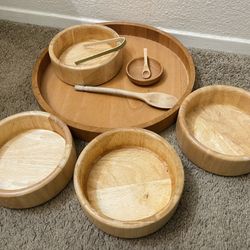 Montessori Wooden Play Pieces