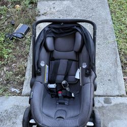 Evenflo Shyft DualRide Infant Car Seat and Stroller Combo w/Carryall Storage