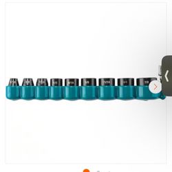 Makita IMPACT XPS Socket Set SAE with Standard SA (10-Piece