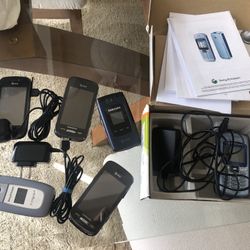 5 Samsung And 2 Ericsson Cellular phone $10 