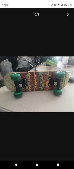 Rude Boyz 17" Micro Complete Skateboard | Maple Wood | ABEC 7 Bearings | Double Kick Concave Deck | Kids Skateboard, Ideal Toddler Cruiser Ages 2-5