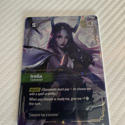 Riftbound - Irelia (fervent) Overnumbered 