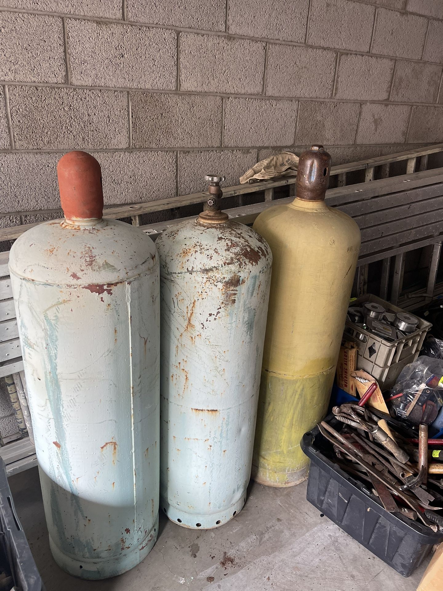Welding Gas Tanks