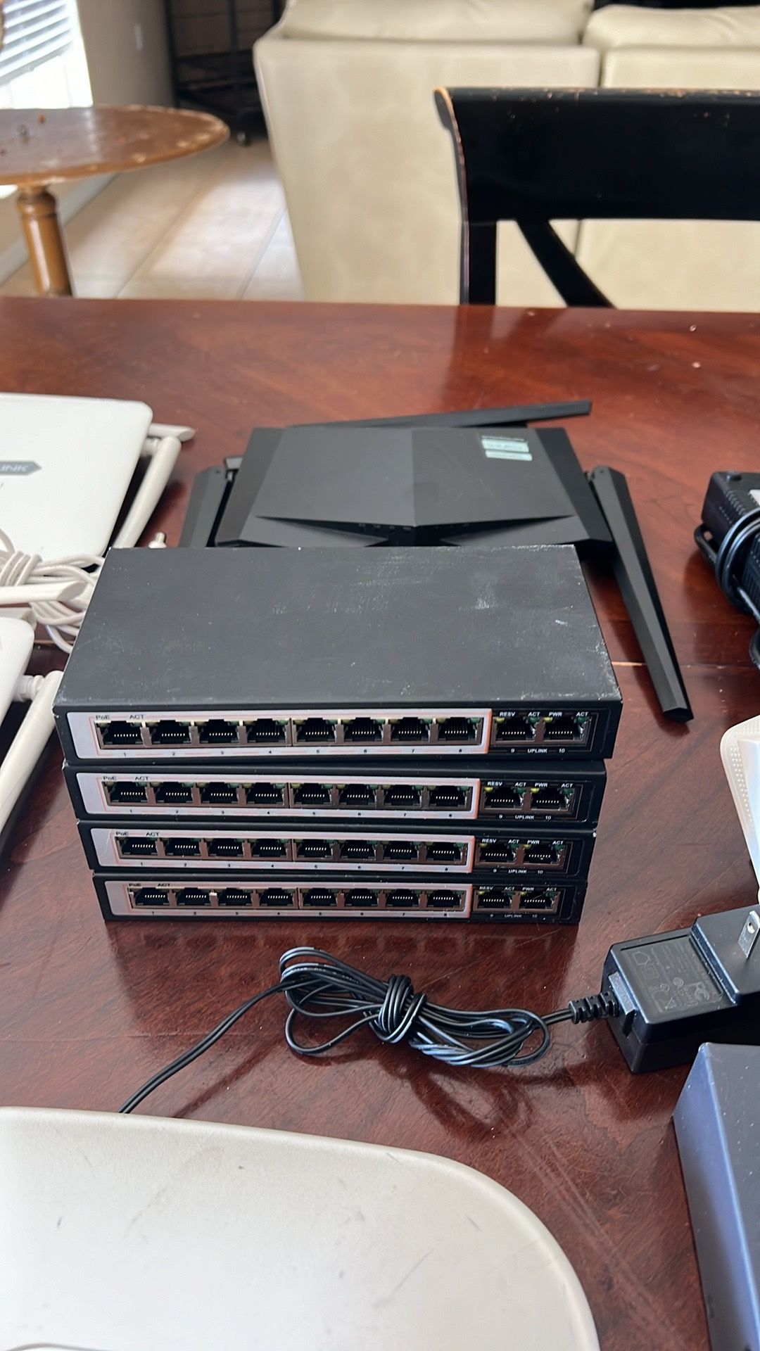 Wireless Access Points, Routers and Network Switches