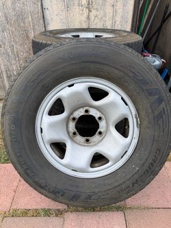 2017 Toyota Tacoma Steel Wheels with tires