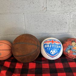 Soccer and Basketballs