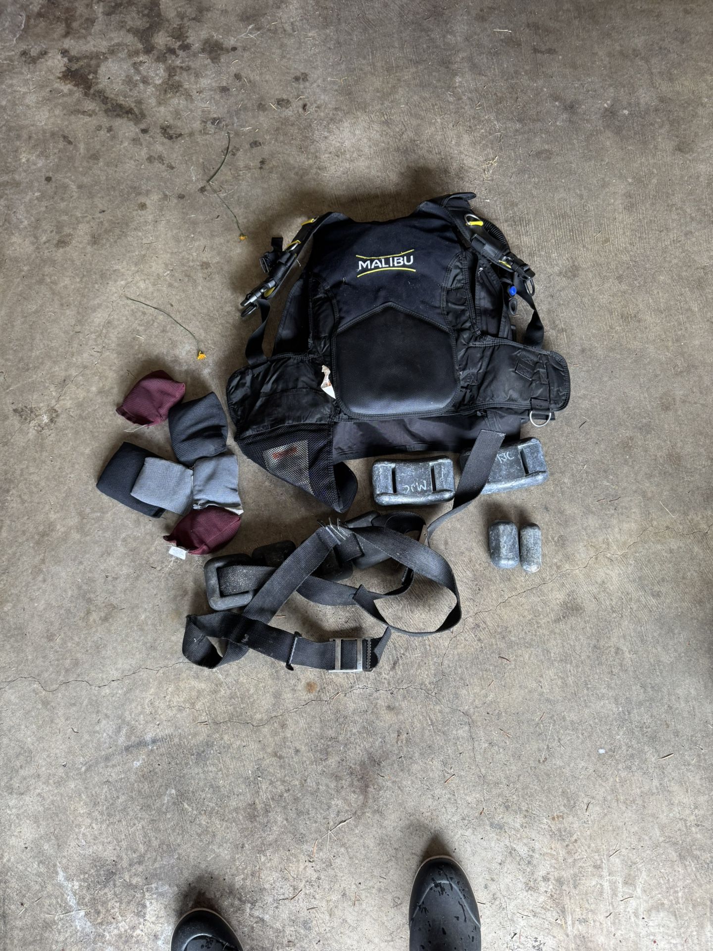 Scuba Weights, Belt And Bc