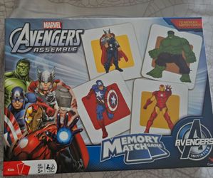 Avengers memory game
