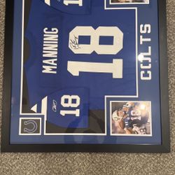 Peyton Manning Autographed Jersey (Authenticated)