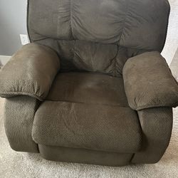 Rocking Chair With Foot Lift