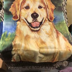Golden Retriever Toland House Flag