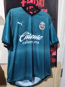 Puma Chivas Caliente Teal Green Soccer Jersey