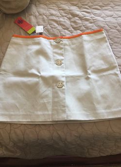 Tory burch skirt Beige new !