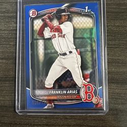 Franklin Arias 1st Bowman Blue /150