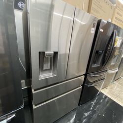 Samsung 4 Door Counter Depth Refrigerator Recessed Handles New
