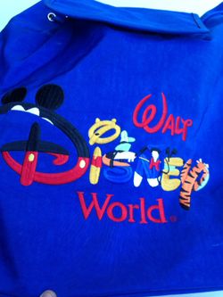 Disney embroidered backpack for vacation