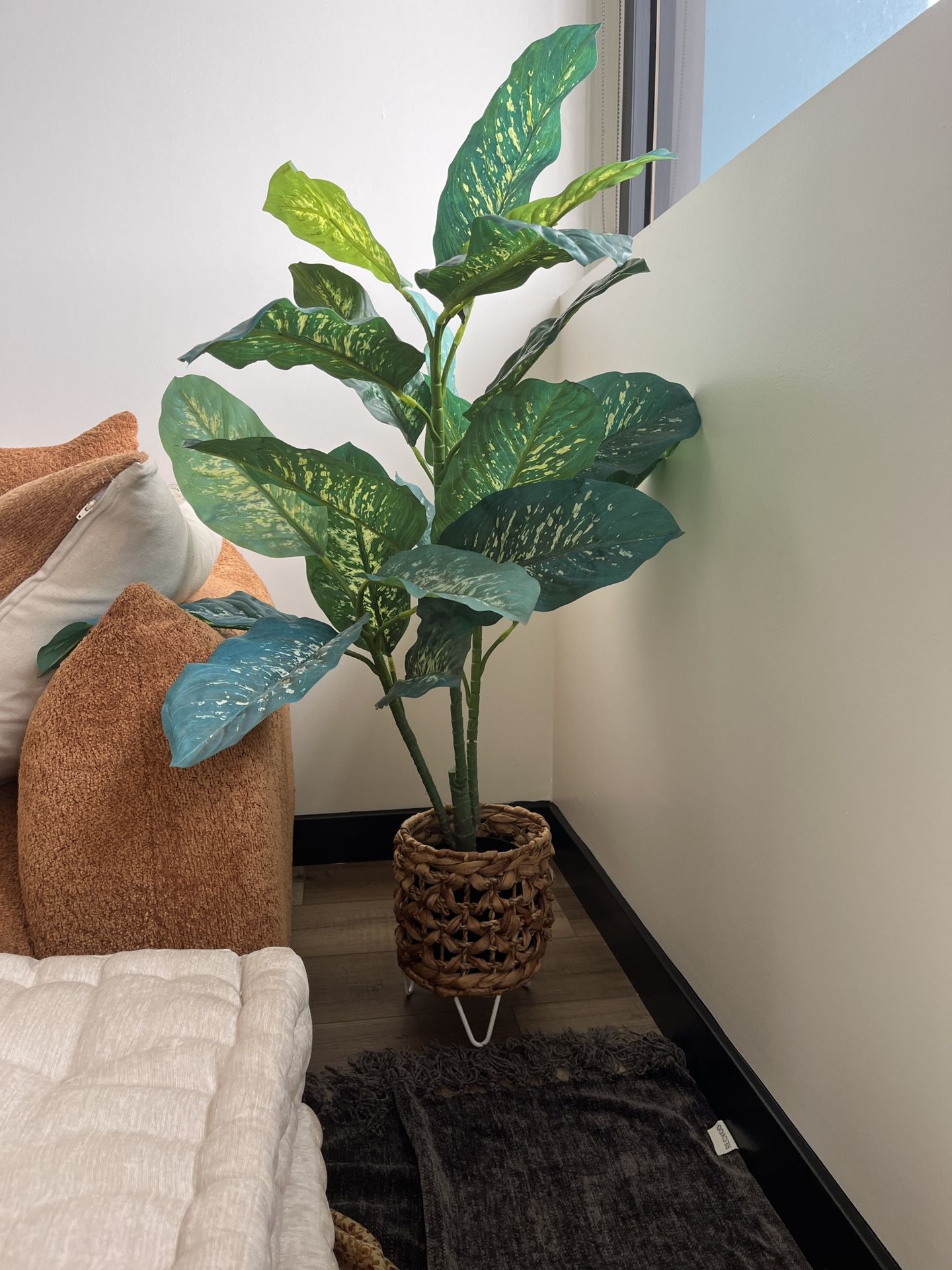 Faux Plant With Pot
