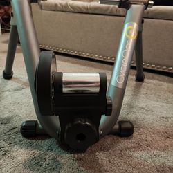 CycleOps Mag+ Indoor Bike Trainer Magnetic Resistance Foldable Gray