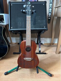 LUNA UKE MAHOGANY TATTOO CONCERT UKULELE