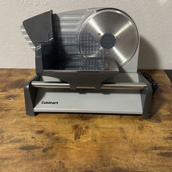 Cuisinart Kitchen Pro Food Slicer, 7.5, Gray