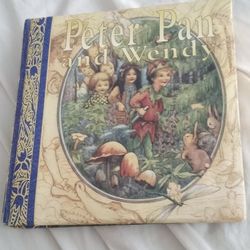Deluxe Illustrated Peter Pan And Wendy Book Circa 2000