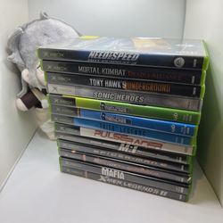 13 Orginal Xbox Video Game Bundle