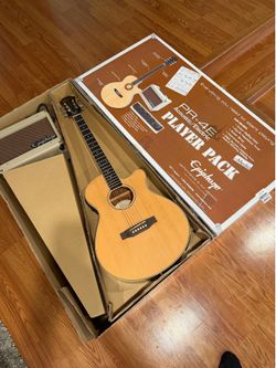 Epiphone acoustic electric guitar