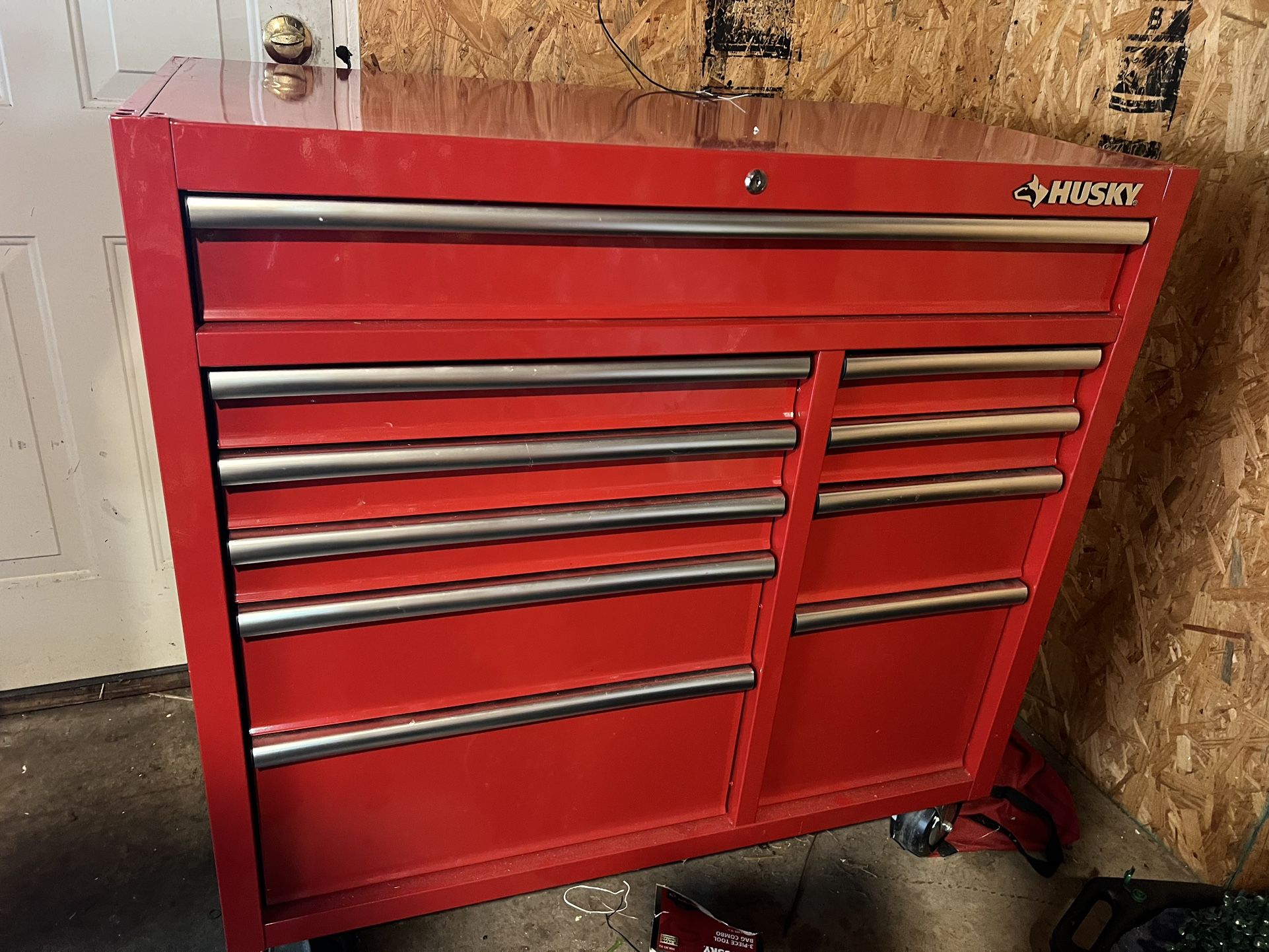 Husky 42 in. x 18 in. D 10-Drawer