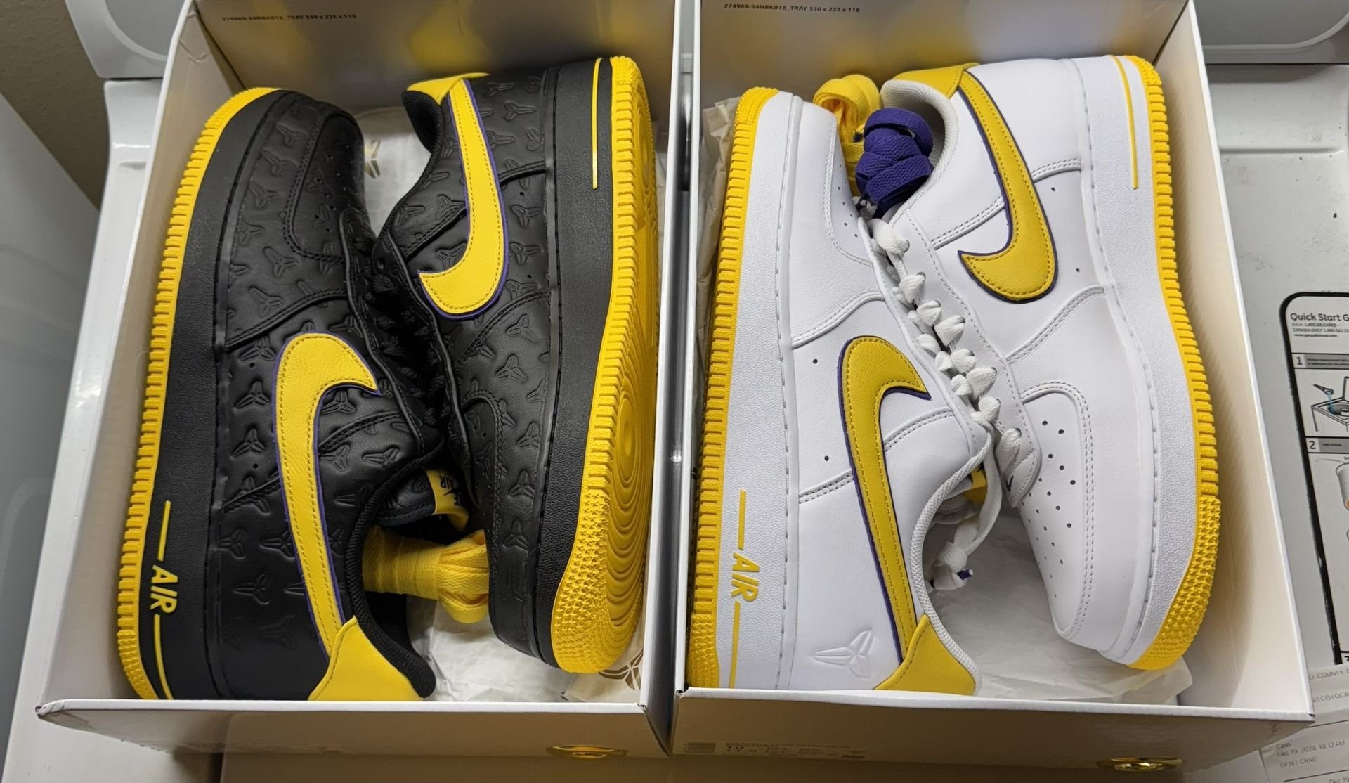 Kobe Air Force 1 Low Bundle