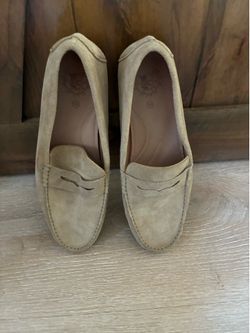 Men’s Suede Penny Loafers - Size 12 US (45 EU)