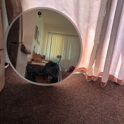 Large Touch Light Mirror 