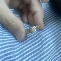 14K Gold Men’s Wedding Band Ring