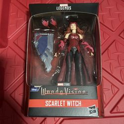 Hasbro Marvel Legends Series Avengers 6-inch Action Figure Toy Scarlet Witch And 2 Accessories