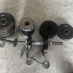 Adjustable Dumbbell / Weight Set for sale 