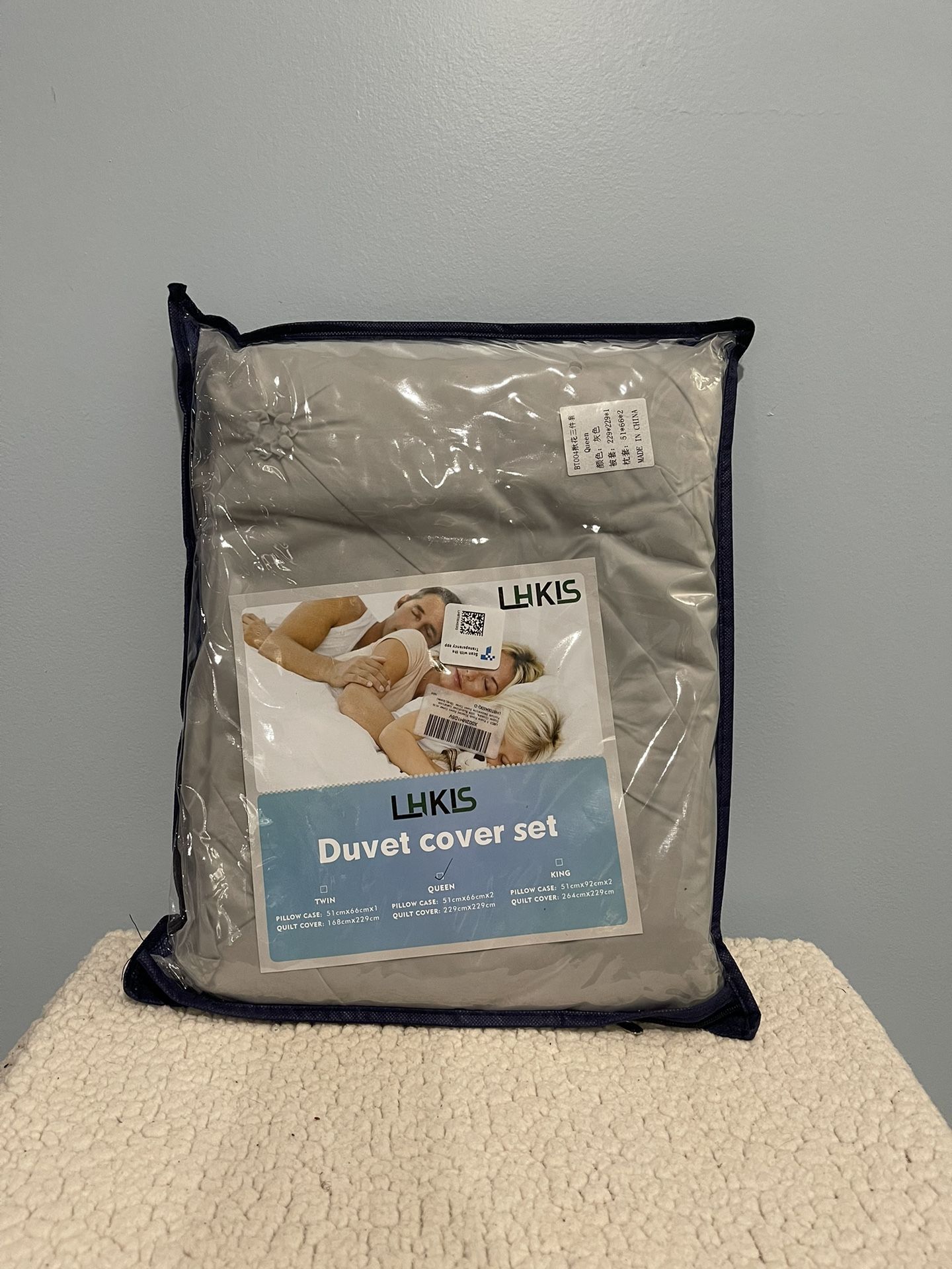 LHKIS Duvet Cover Set For Queen
