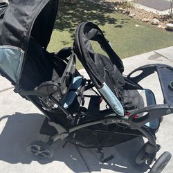 Baby Trend Sit To Stand Double Stroller
