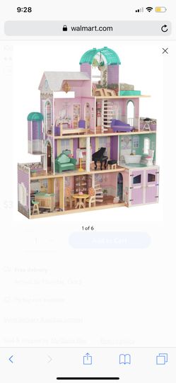 Rosewood top mansion kidkraft